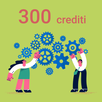 300 Crediti per acquisto di Modelli e Contenuti