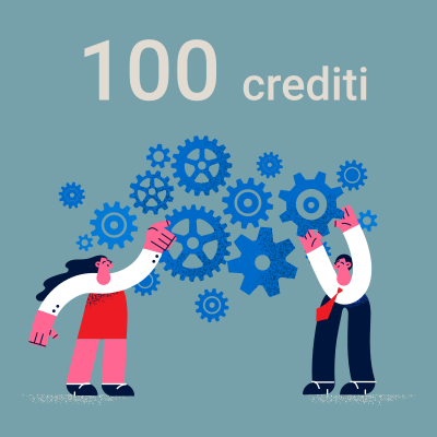 100 Crediti per acquisto di Modelli e Contenuti